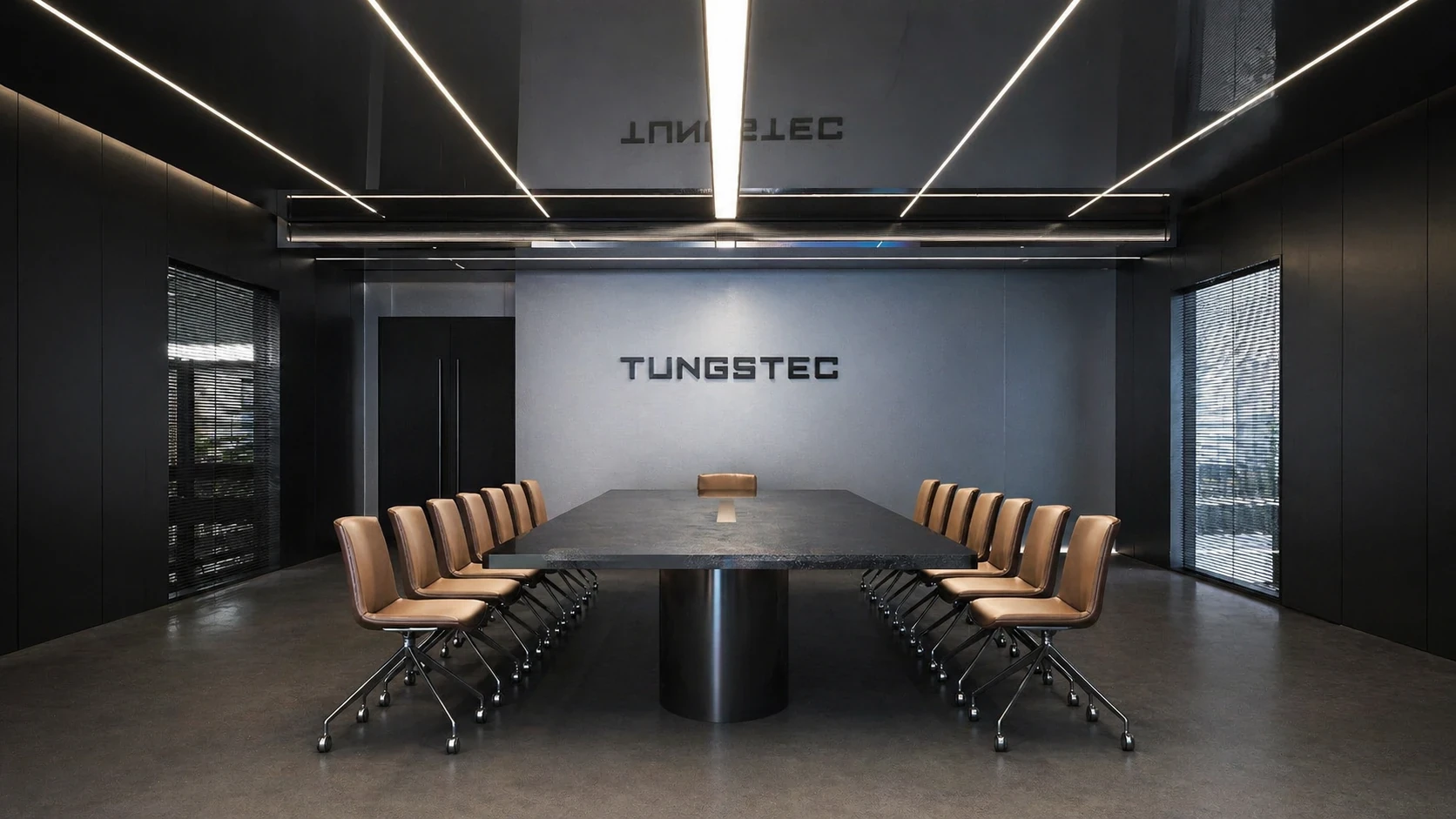 Phase II meeting room concept, AI-assisted